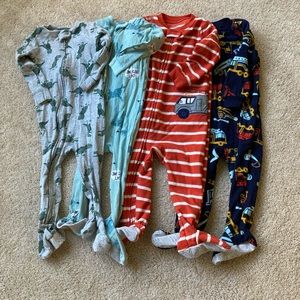 Carter’s Just One You Lot of Zip Pajamas 18 Months Baby